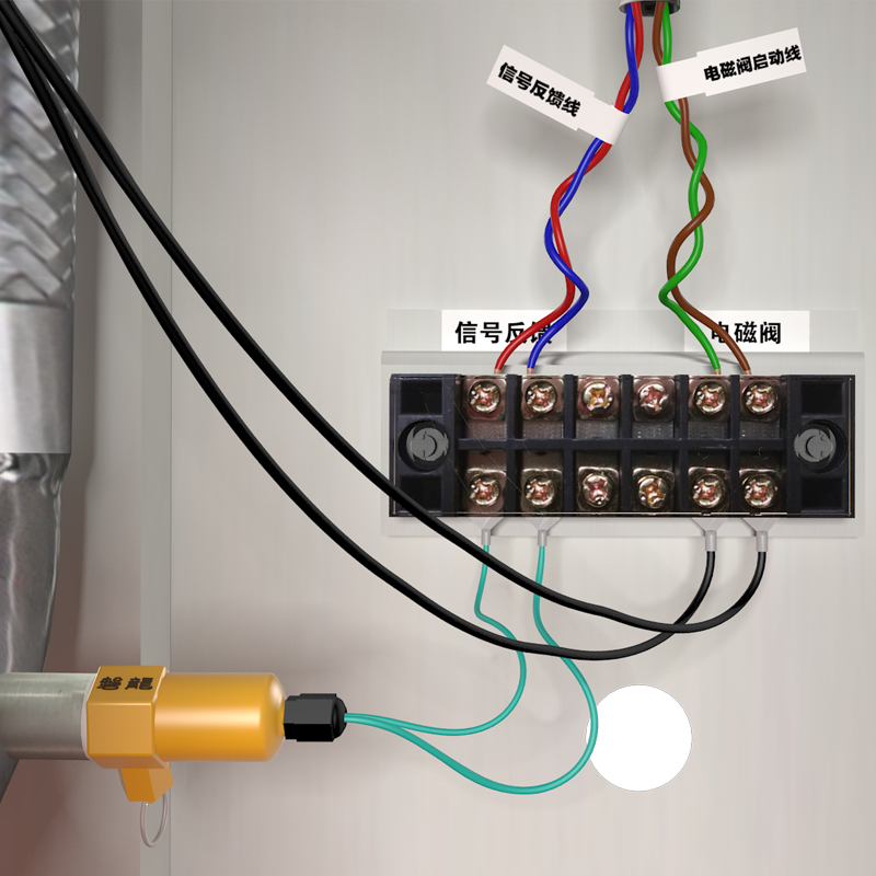 Cabinet-Type HFC-227ea (Heptafluoropropane) Fire Suppression System