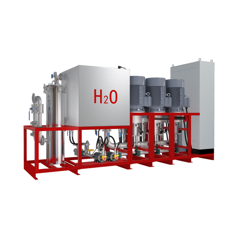 Closed-Type High-Pressure Water Mist Fire Suppression System (Vertical Pump Unit)