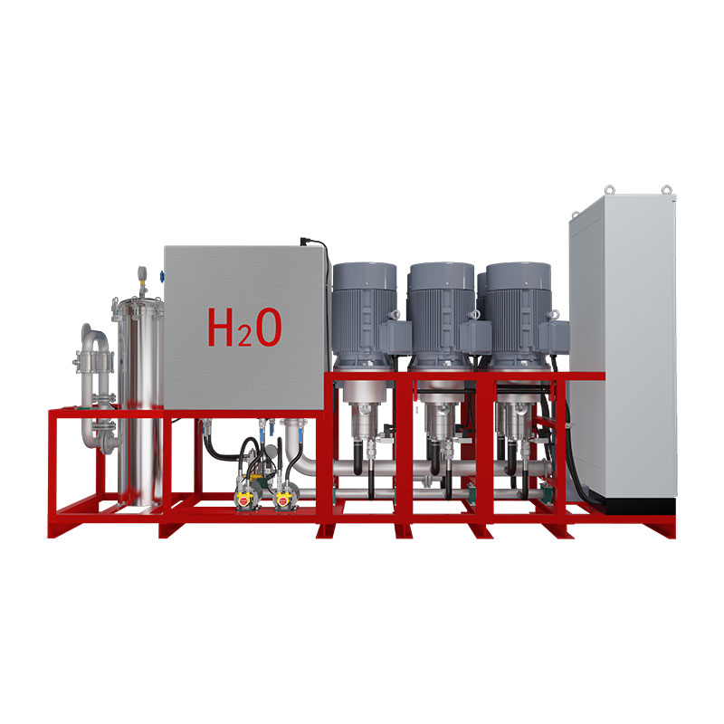 Closed-Type High-Pressure Water Mist Fire Suppression System (Vertical Pump Unit)