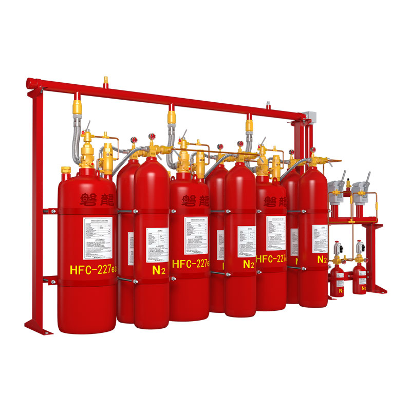 Piped HFC-227ea (Heptafluoropropane) Fire Suppression System – Externally Pressurized Type (5.6 MPa)