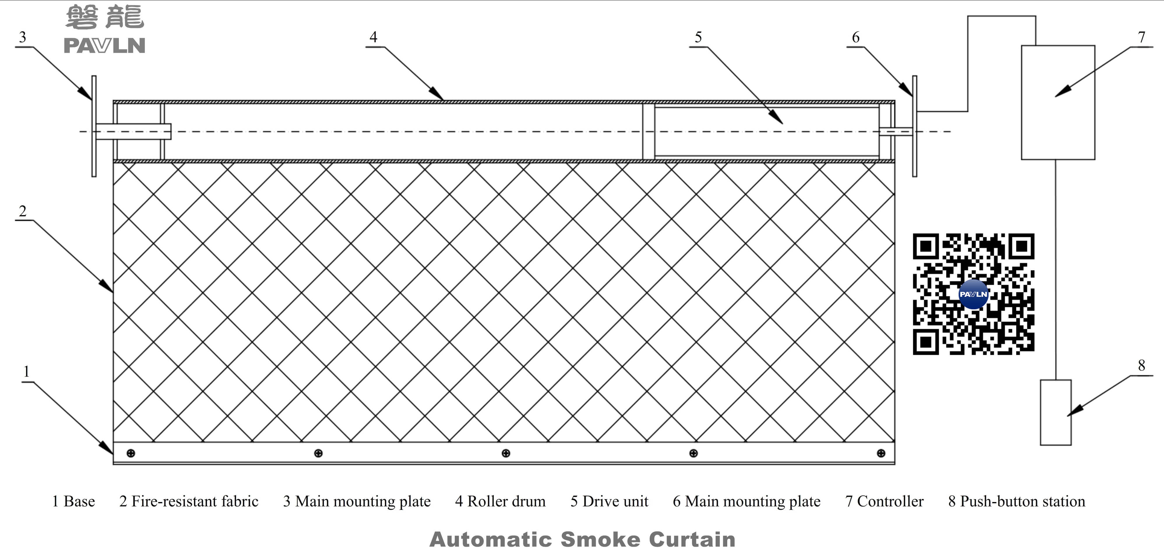 Automatic Smoke Curtain