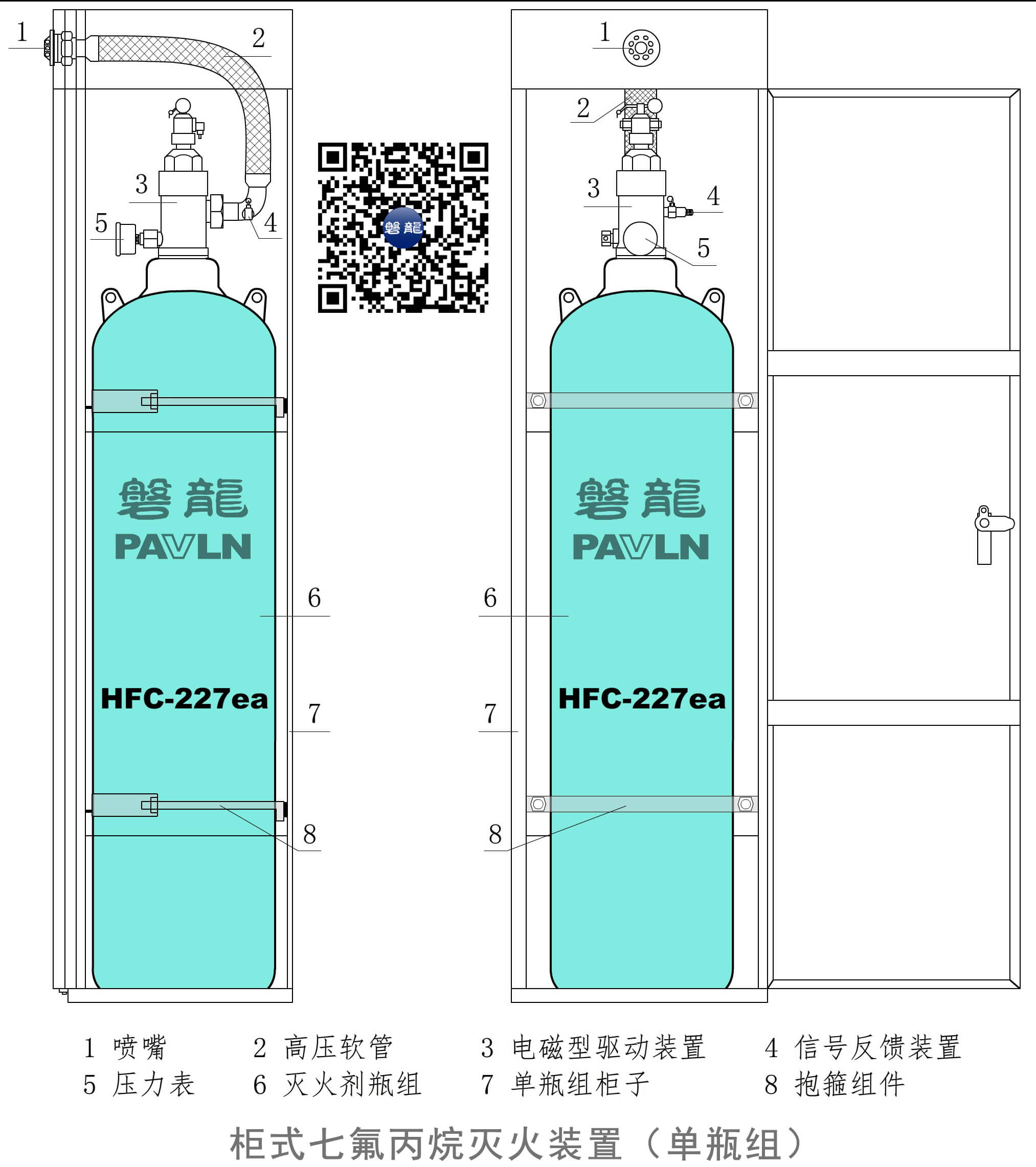 柜式七氟丙烷（单瓶组）