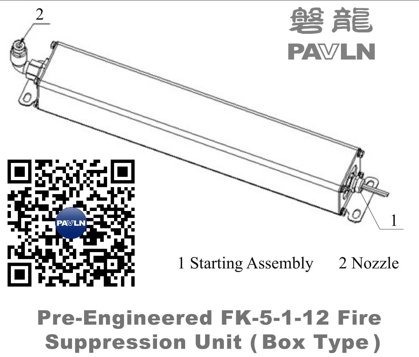 Pre-Engineered FK-5-1-12 Fire Suppression Unit (Box Type) Pre-Engineered FK-5-1-12 Fire Suppression Unit (Box Type)